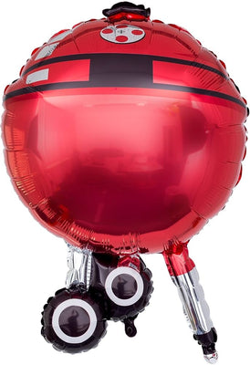 Red Barbeque Shape Foil BBQ Balloon with Helium and Weight