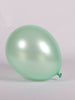 11 inch Sempertex Satin Green Latex Balloons with Helium and Hi Float