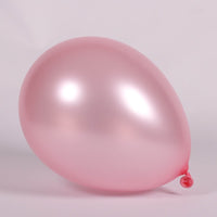 11 inch Sempertex Satin Pink Latex Balloons with Helium and Hi Float