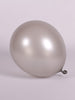 11 inch Sempertex Satin Silver Latex Balloons with Helium and Hi Float