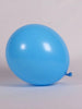 36 inch Sempertex Round Blue Latex Balloons with Helium and Weight