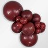 11 inch Sempertex Metallic Burgundy Balloons with Helium and Hi Float