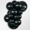 11 inch Sempertex Metallic Black Latex Balloons with Helium Hi Float