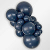 36 inch Sempertex Round Navy Balloons with Helium and Weight