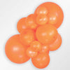 11 inch Sempertex Neon Orange Latex Balloons with Helium Hi Float