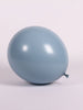 11 inch Sempertex Pastel Dusk Blue Balloon with Helium and Hi Float
