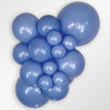 11 inch Sempertex Periwinkle Latex Balloon with Helium and Hi-Float