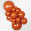 11 inch Sempertex Fashion Sunset Orange Latex Balloons Helium Hi-Float