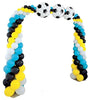 Soccer Ball Spiral Balloon Arch