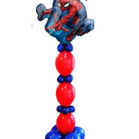Spider Man Birthday Balloosn Stand Up Decorations