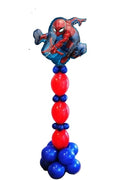 Spider Man Birthday Balloosn Stand Up Decorations