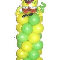 SpongeBob Squarepants Birthday Balloon Column Tower