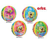 SpongeBob Orbz Birthday Cake Balloon Bouquet with Helium and Weight