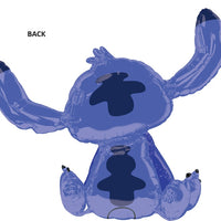 Disney Stitch Balloon Airwalker with Helium and Weight