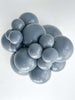 11 inch Sempertex Fashion Gray Latex Balloons with Helium and Hi Float