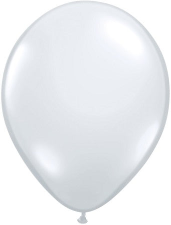 11 inch Diamond Clear Balloons with Helium and Hi Float