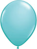 11 inch Qualatex Caribbean Blue Latex Balloons Not Uninflated