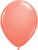 11 inch Qualatex Coral Latex Balloons NOT INFLATED
