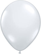 11 inch Qualatex Diamond Clear Latex Balloons NOT INFLATED