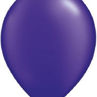 Qualatex 11 inch Pearl Quartz Purple Uninflated Latex Balloon