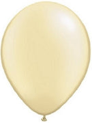 11 inch Qualatex Ivory Silk Latex Balloons Not Inflated