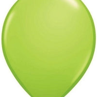11 inch Qualatex Lime Green Latex Balloons NOT INFLATED