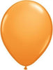 11 inch Qualatex Orange Latex Balloons Not Inflated