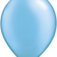 Qualatex 11 inch Pearl Azure Uninflated Latex Balloon