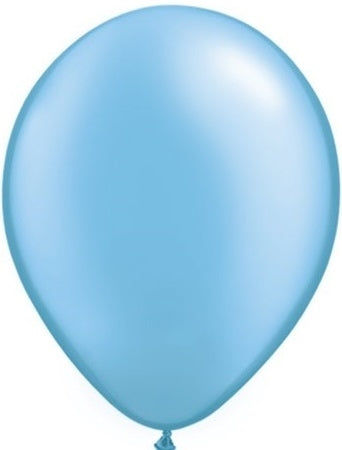 Qualatex 11 inch Pearl Azure Uninflated Latex Balloon