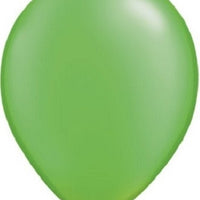 Qualatex 11 inch Pearl Lime Green Uninflated Latex Balloon