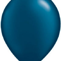 Qualatex 11 inch Pearl Midnight Blue Uninflated Latex Balloon