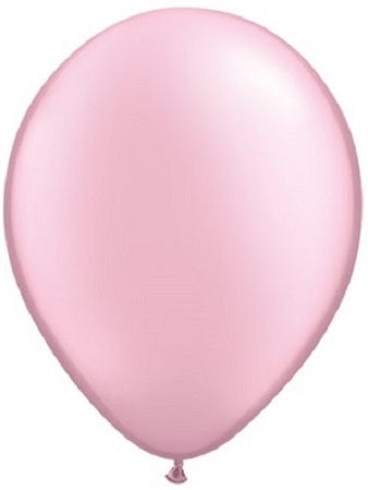 16 inch Pearl Pink Balloons with Helium and Hi Float