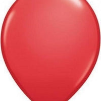 11 inch Qualatex Red Latex Balloons NOT INFLATED