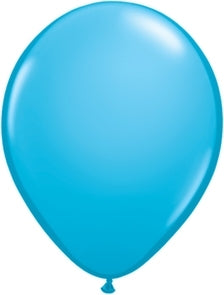 11 inch Qualatex Robin Egg Blue Latex Balloons NOT INFLATED