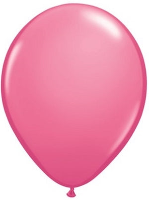 11 inch Qualatex Rose Latex Balloons Not Inflated