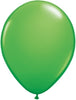 11 inch Qualatex Spring Green Latex Balloons Not Inflated