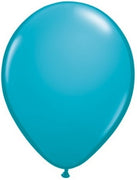 16 inch Tropical Teal Balloons with Helium and Hi Float