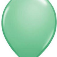 11 inch Qualatex Wintergreen Latex Balloons NOT INFLATED