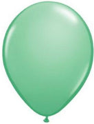 11 inch Qualatex Wintergreen Latex Balloons Not Inflated