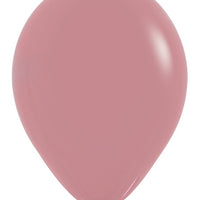 11 inch Deluxe Rosewood Balloons with Helium and Hi Float