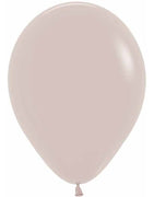 11 inch Sempertex Deluxe White Sand Balloons with Helium and Hi Float