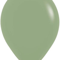 11 inch Sempertex Dulexe Eucalyptus Latex Balloons Helium and Hi Float