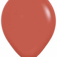 11 inch Deluxe Terracotta Helium Balloons with HI Float