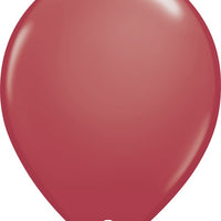 11 inch Cranberry Balloon with Helium and High Float