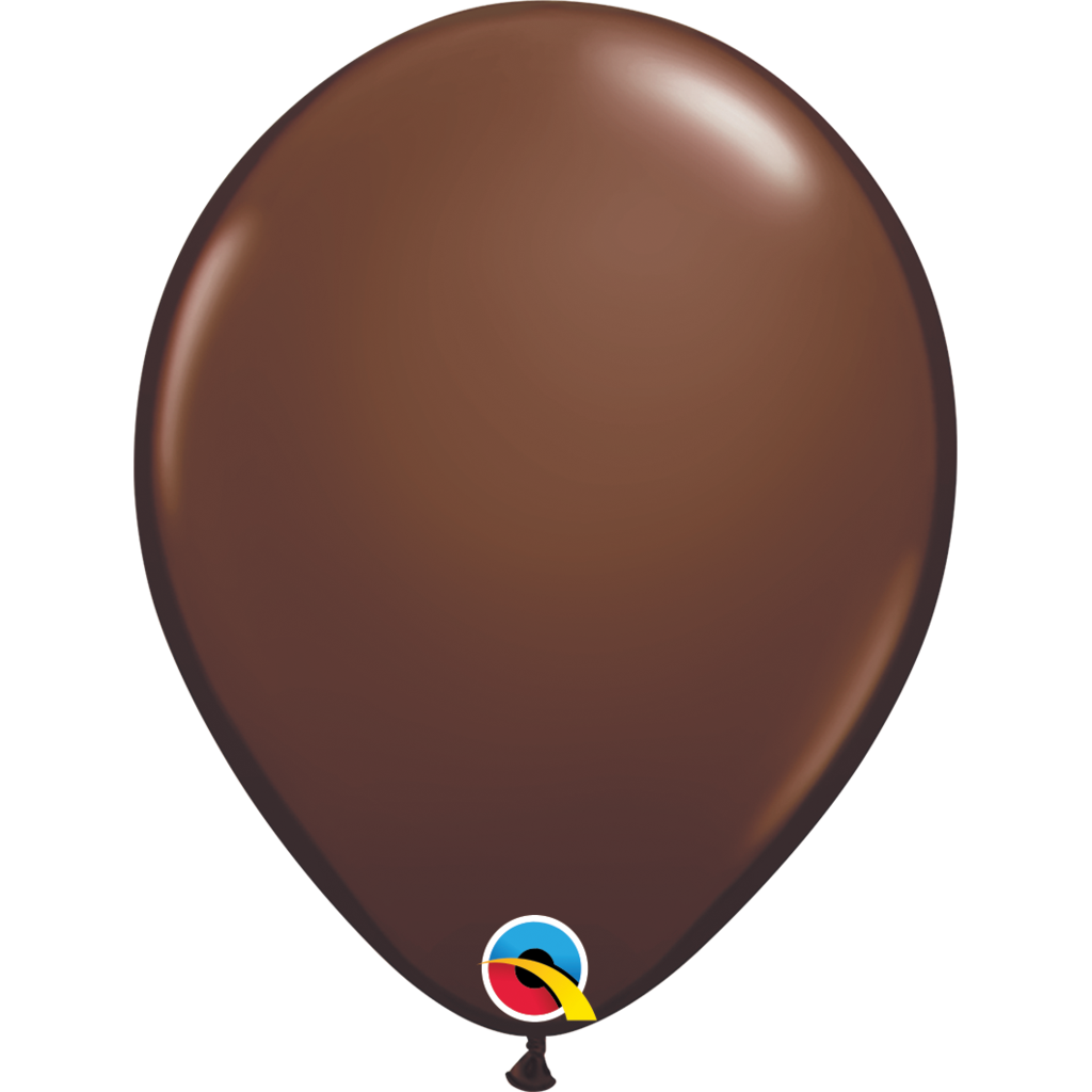 Qualatex 16 inch Chocolate Brown Uninflated Latex  Balloon