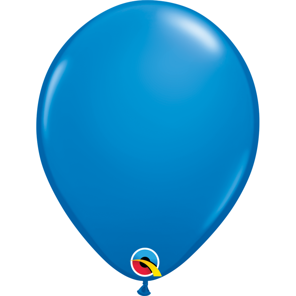 Qualatex 16 inch Dark Blue Uninflated Latex Balloon