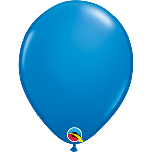 Qualatex 16 inch Dark Blue Uninflated Latex Balloon