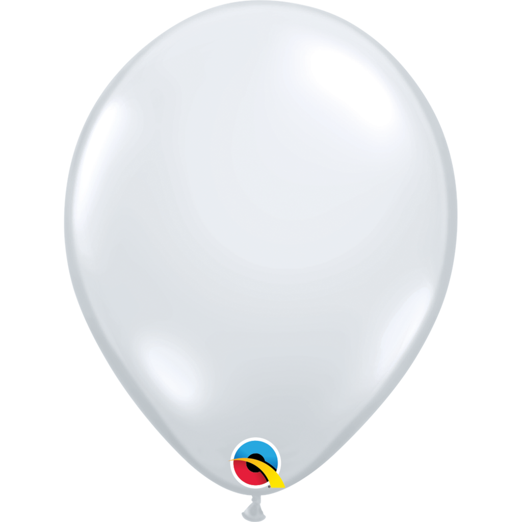 Qualatex 16 inch Diamond Clear Uninflated Latex Balloon