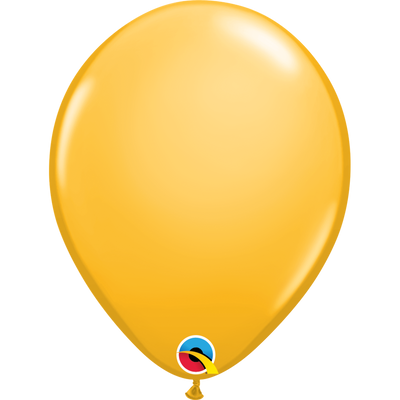 Qualatex 16 inch Goldenrod Uninflated Latex Balloon
