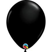 Qualatex 16 inch Onyx Black Uninflated Latex Balloon